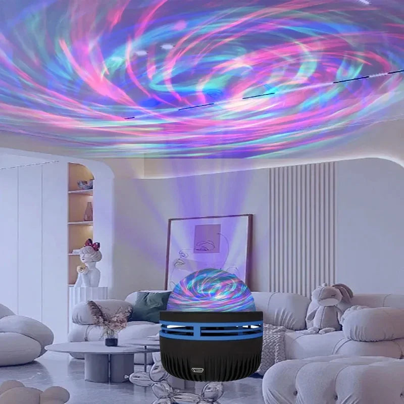 🌌 Projecteur Ciel Étoilé LED Aurora – Galaxy RGB avec Télécommande