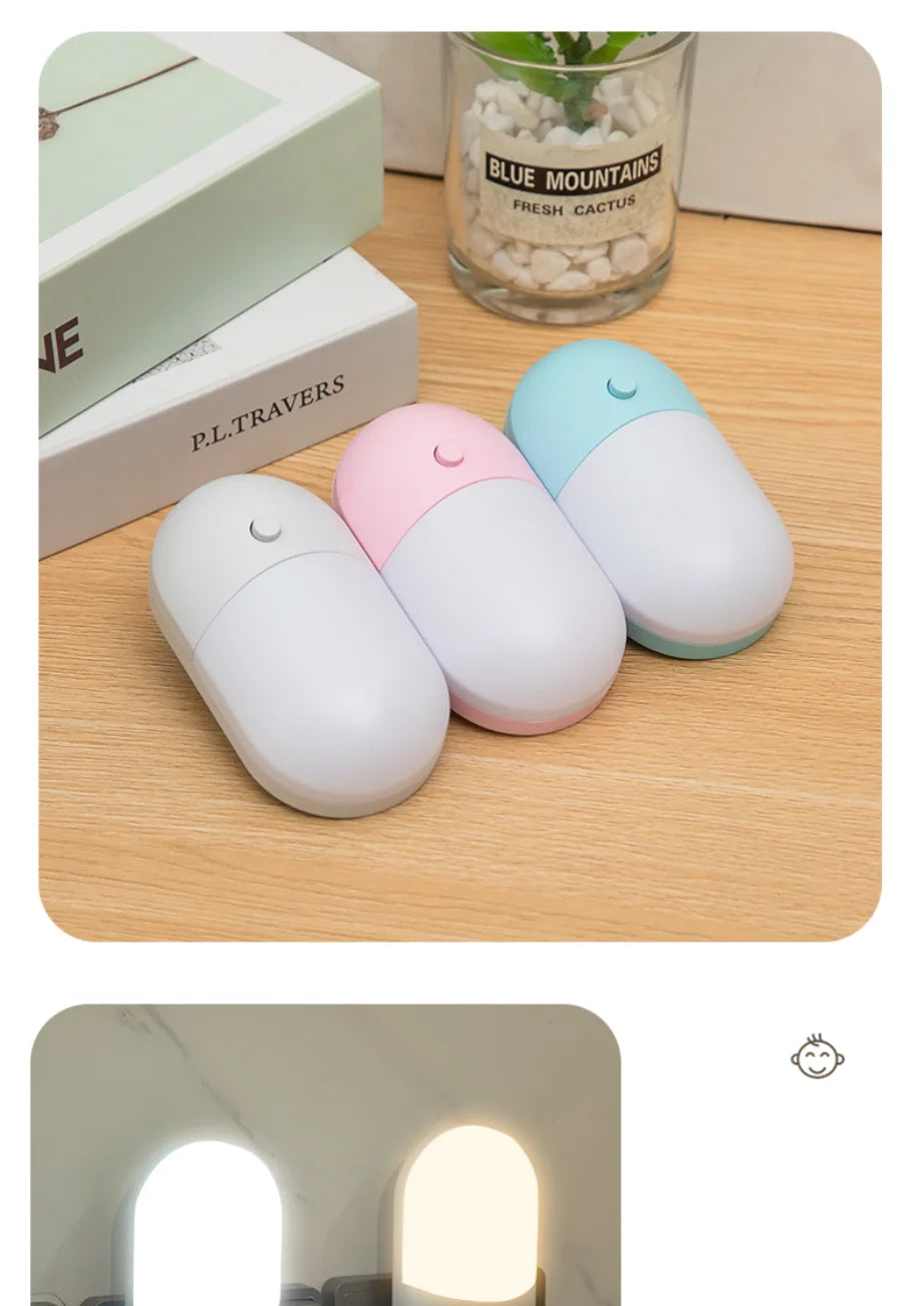 Veilleuse LED Enfant PaaMaa – Lampe de Nuit Mignonne avec Prise pour Chambre et Couloir