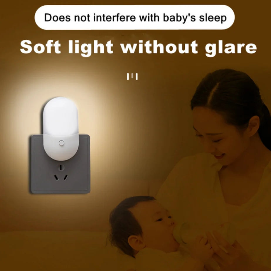 Veilleuse LED Enfant PaaMaa – Lampe de Nuit Mignonne avec Prise pour Chambre et Couloir